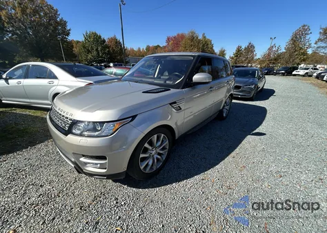 2016 Land Rover Range Rover Sport 3.0L V6 Supercharged Hse из США, поврежденный, VIN SALWR2VF1GA557053